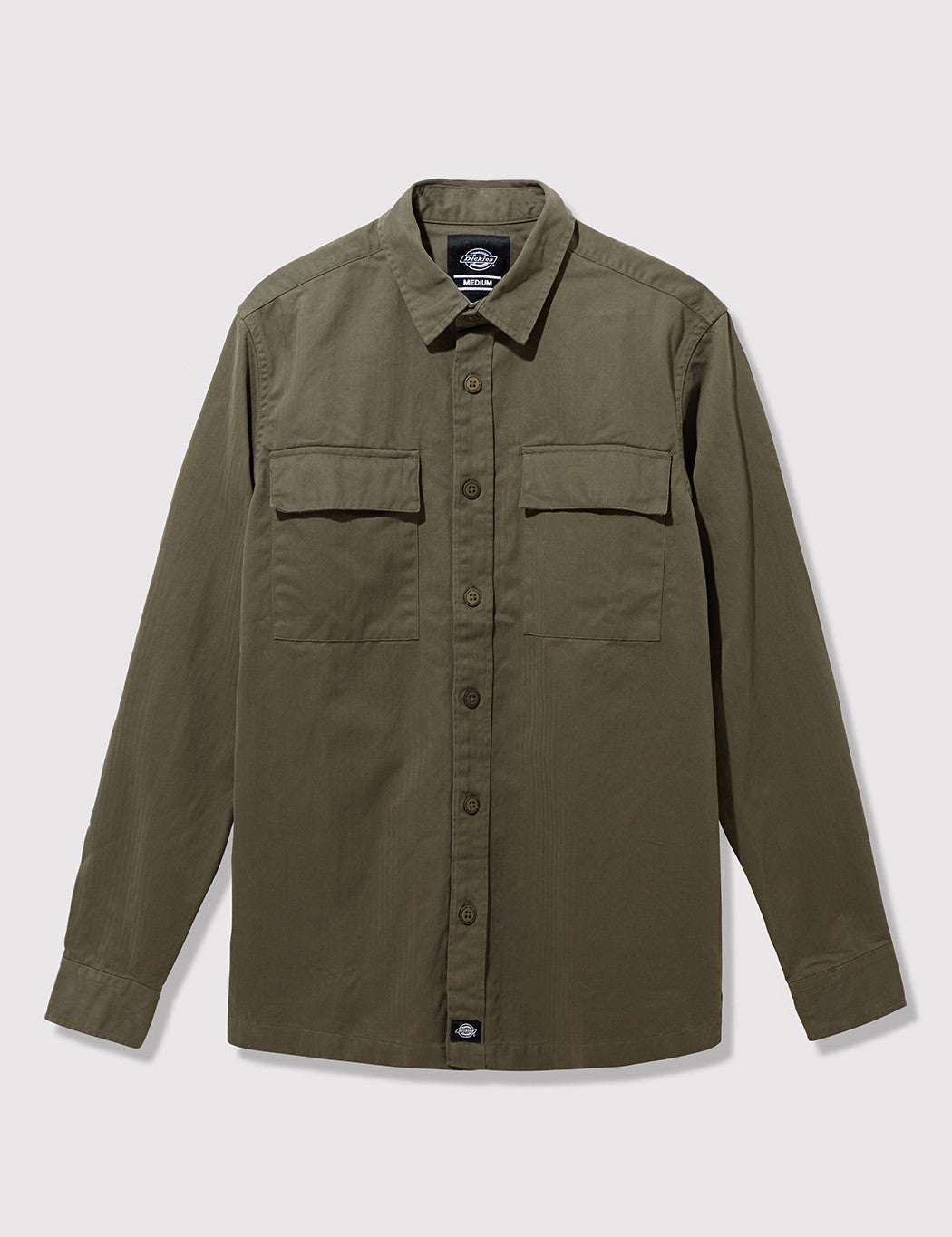 Tunnelton Herringbone Shirt - Dark Olive
