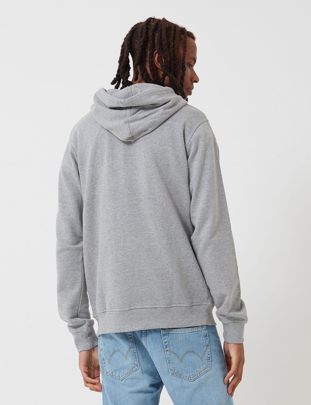 Philadelphia Hooded Sweatshirt - Grey Melange