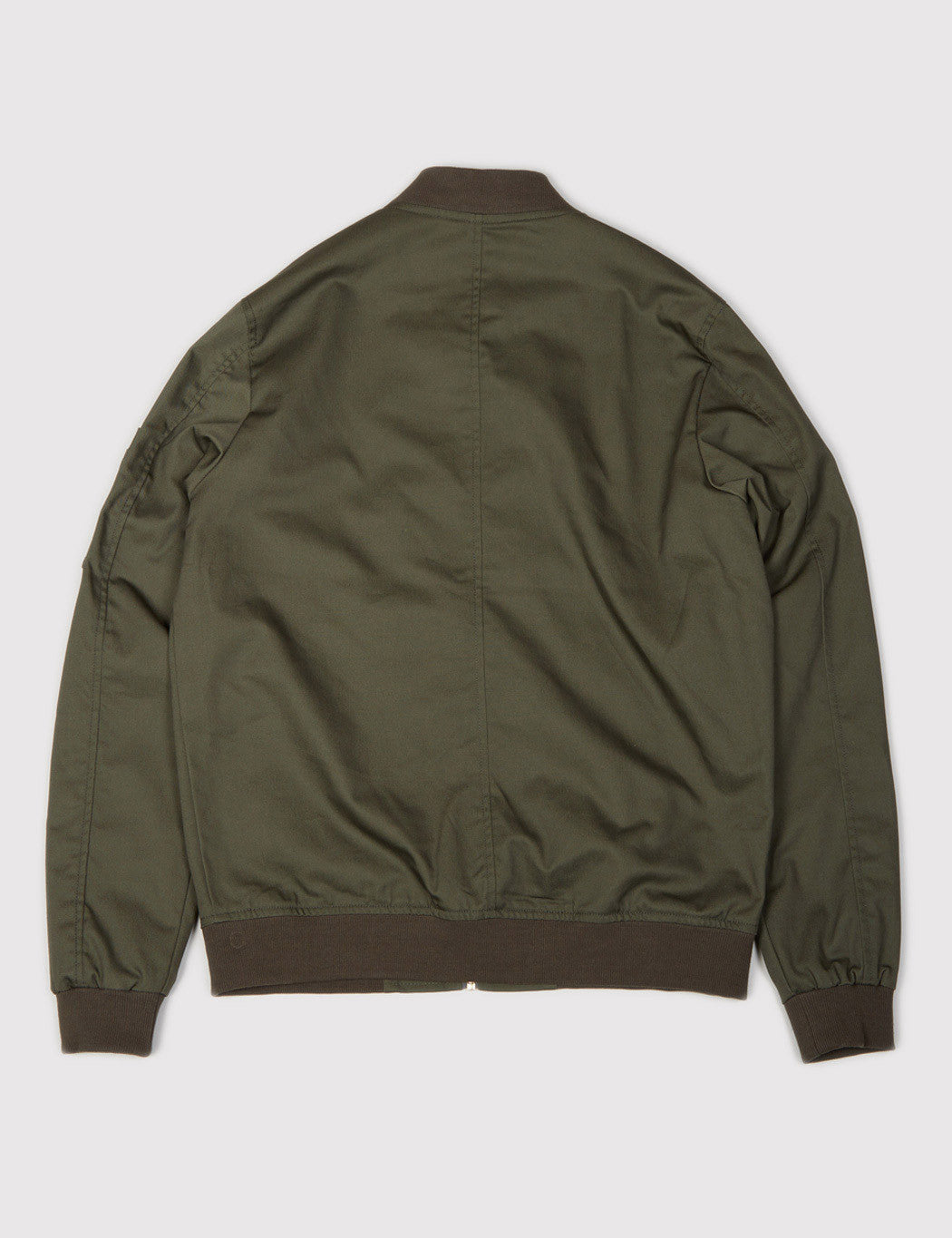 Hughson Bomber Jacket - Dark Olive