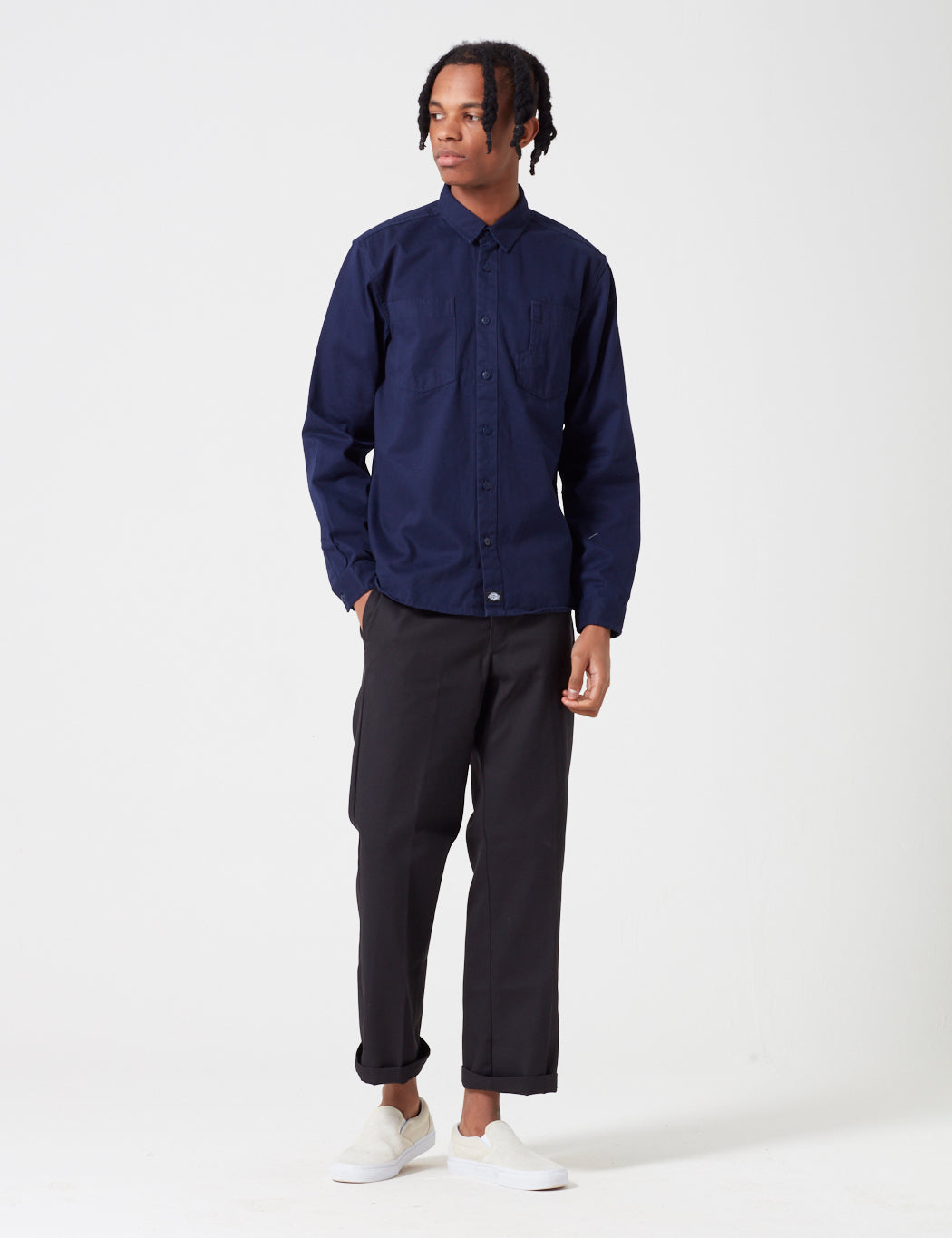 Harper Shirt - Evening Blue