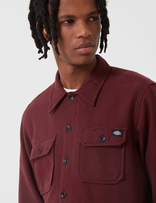 Glenville Shirt - Maroon