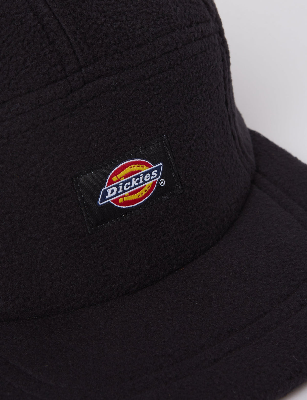 Sleetmute 5-Panel Cap (Fleece) - Black