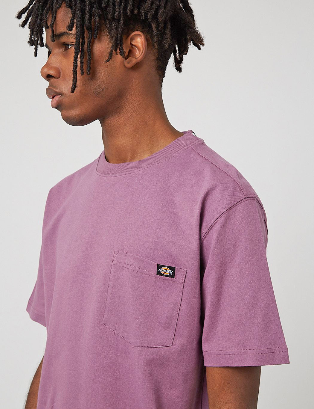 Porterdale Pocket T-Shirt - Purple Gumdrop