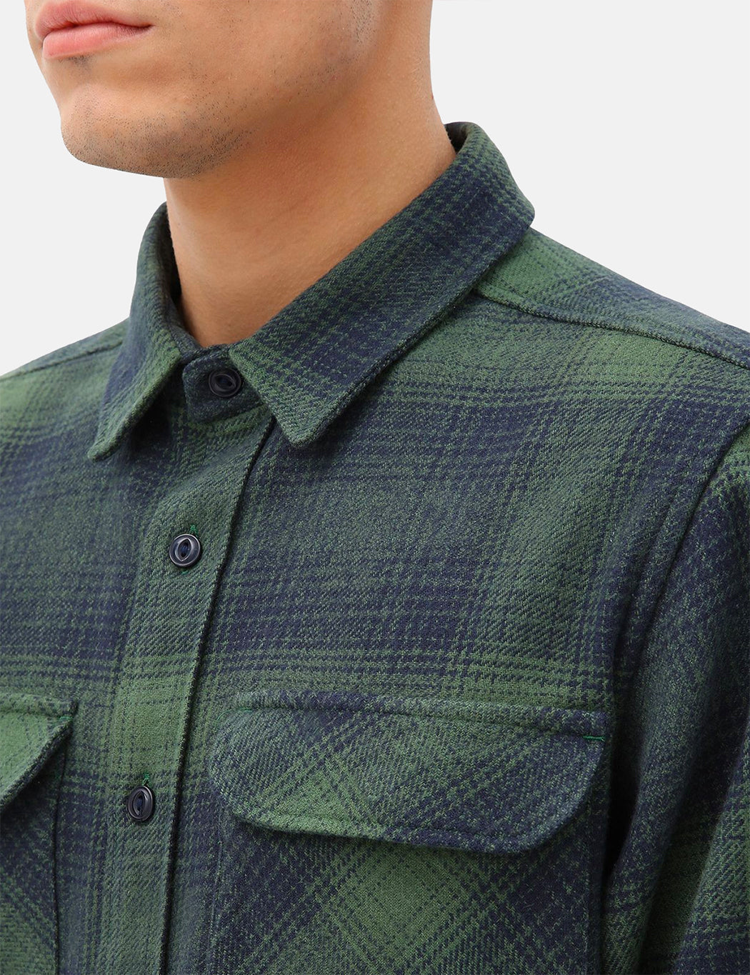 Plesent Hill Shirt - Army Green