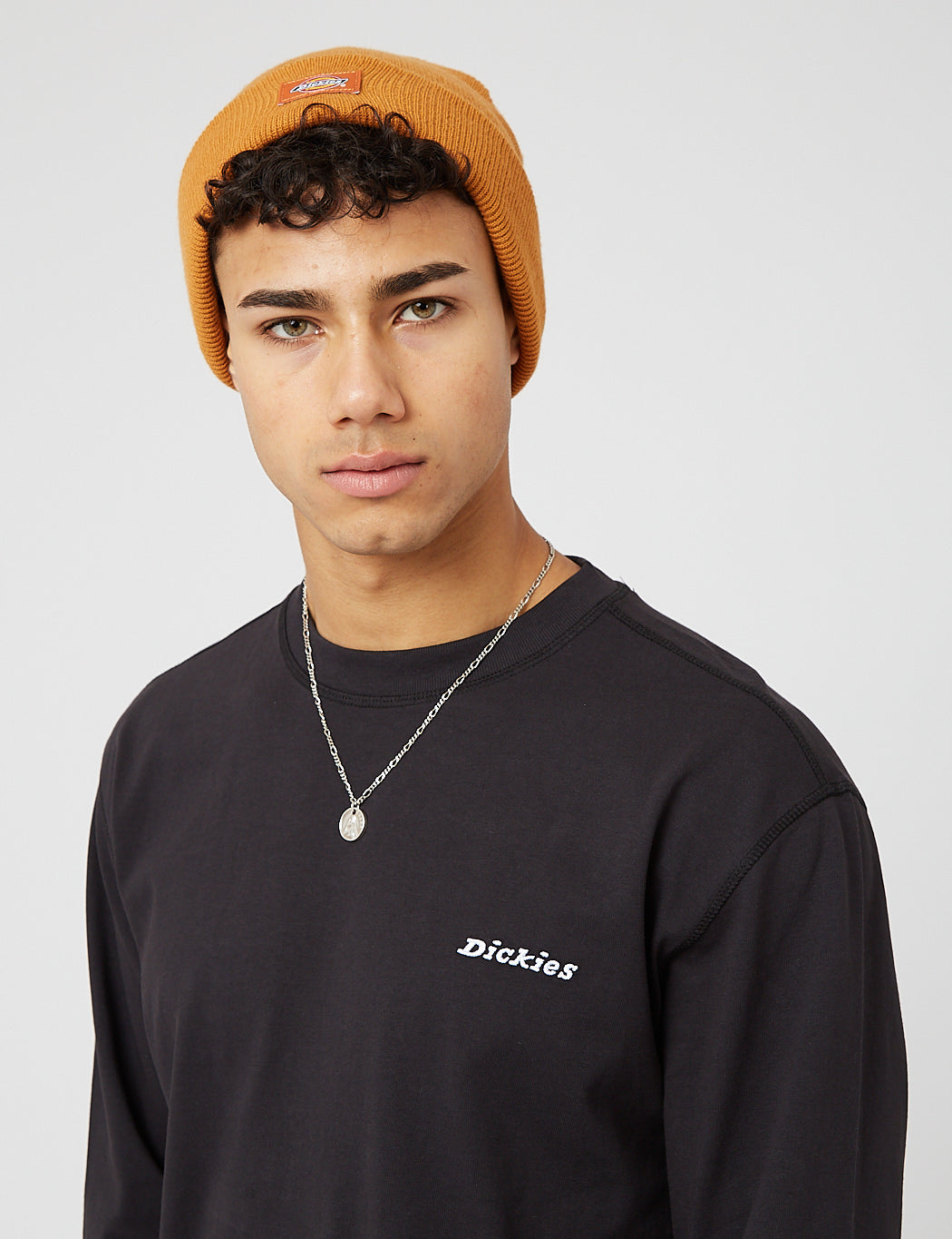 Loretto Long Sleeve T-Shirt (Heavyweight) - Black