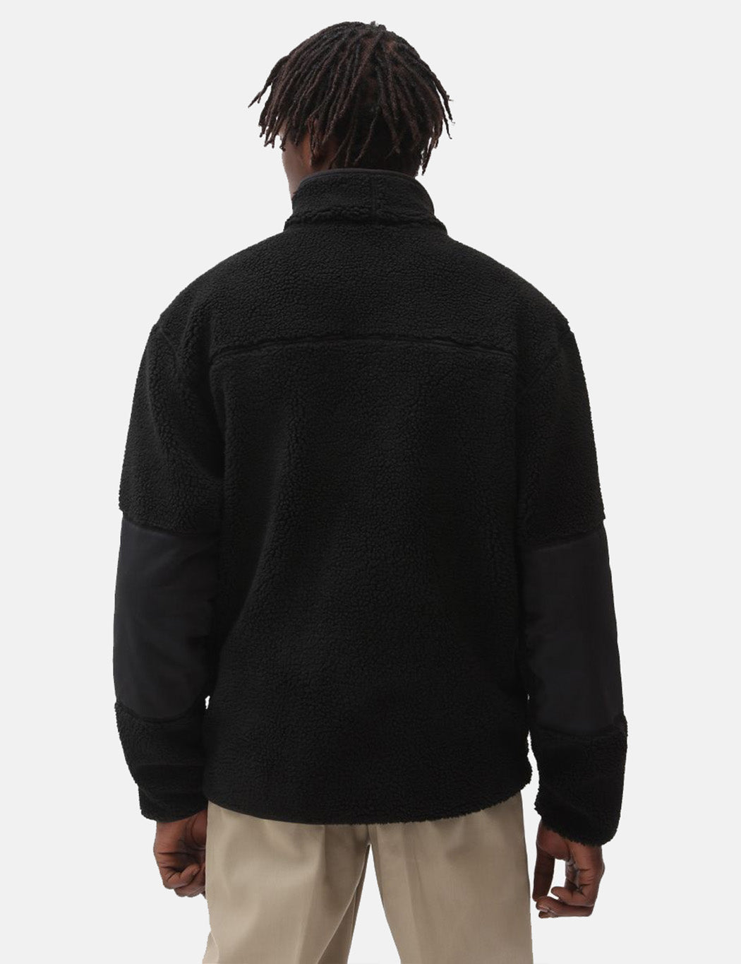Red Chute Sherpa Fleece - Black
