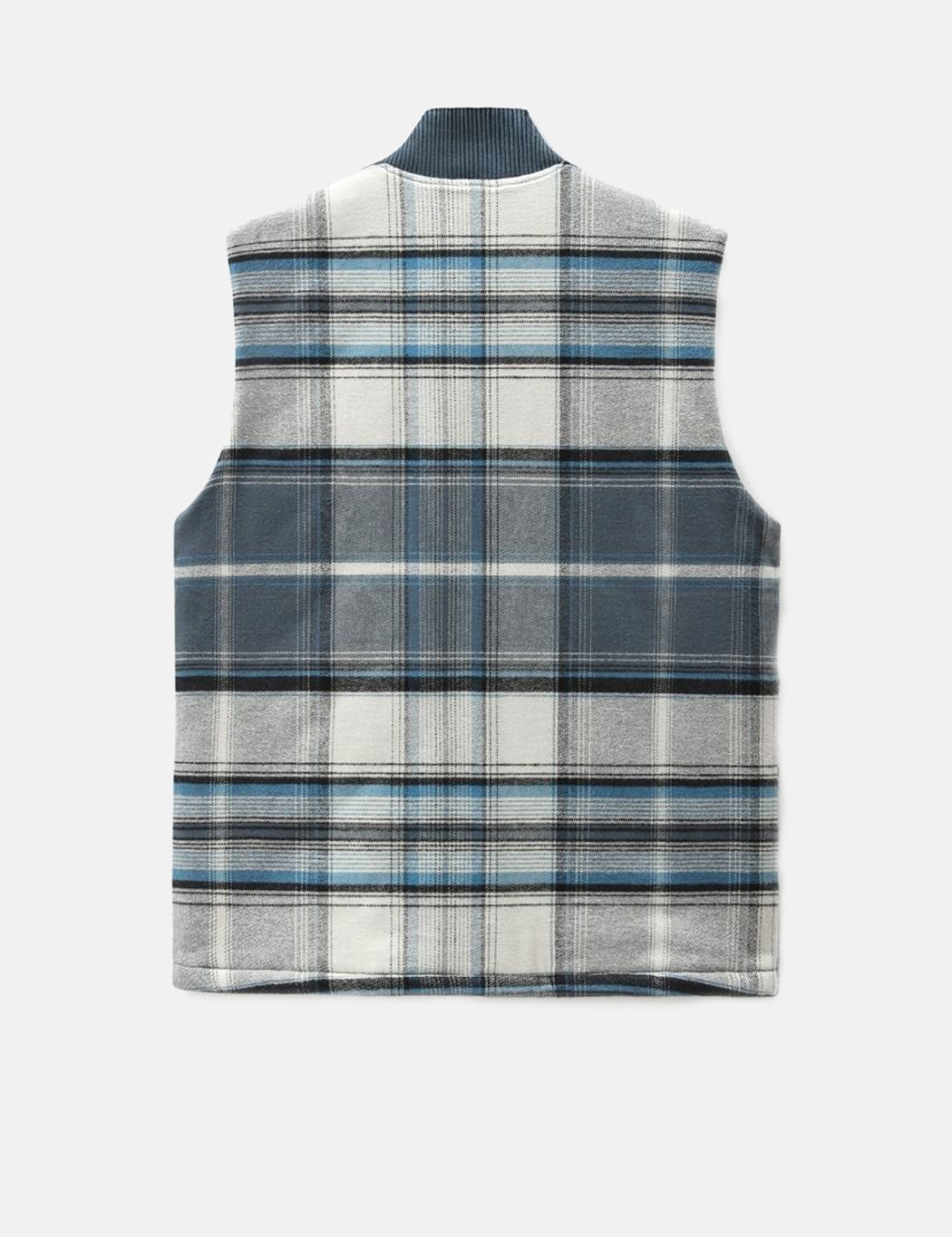 Pedro Bay Vest (Check) - Air Force Blue