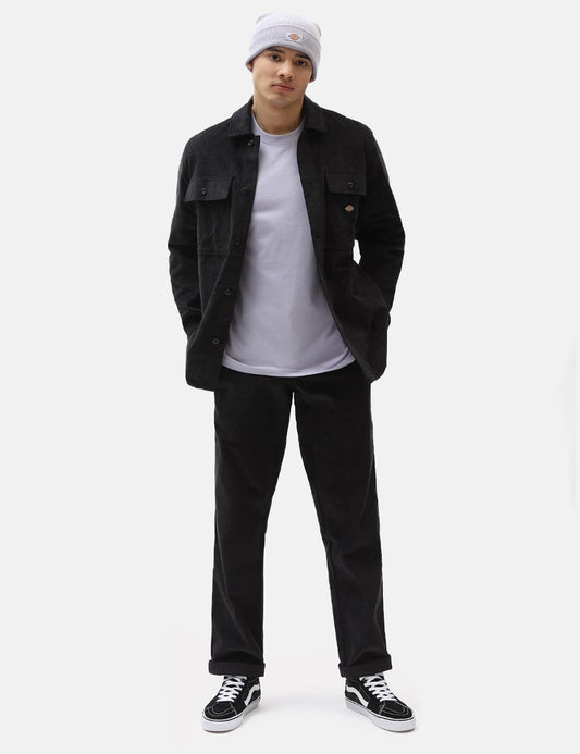 Higginson Corduroy Shirt - Black