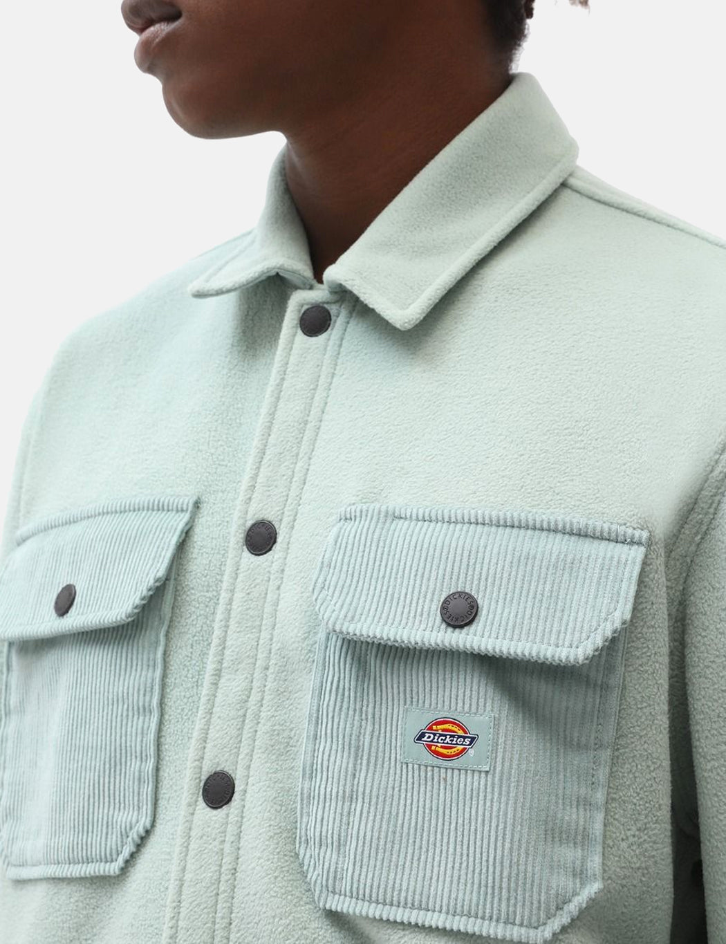 Mackenzie Fleece Overshirt - Jadeite Green