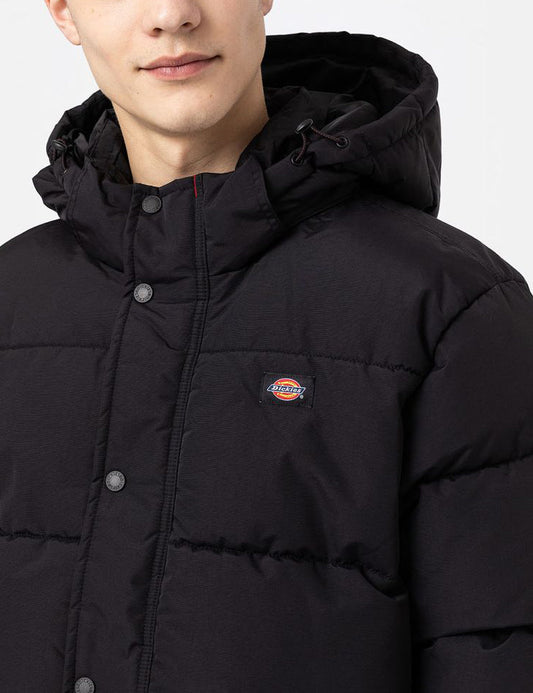 Glacier View Puffer Jacket - Black