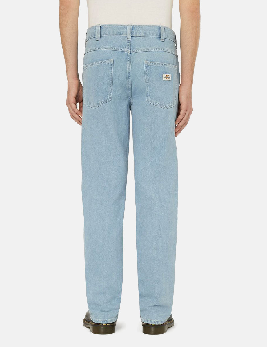 Duck Houston Jeans (Relaxed) - Light Blue Stonewash
