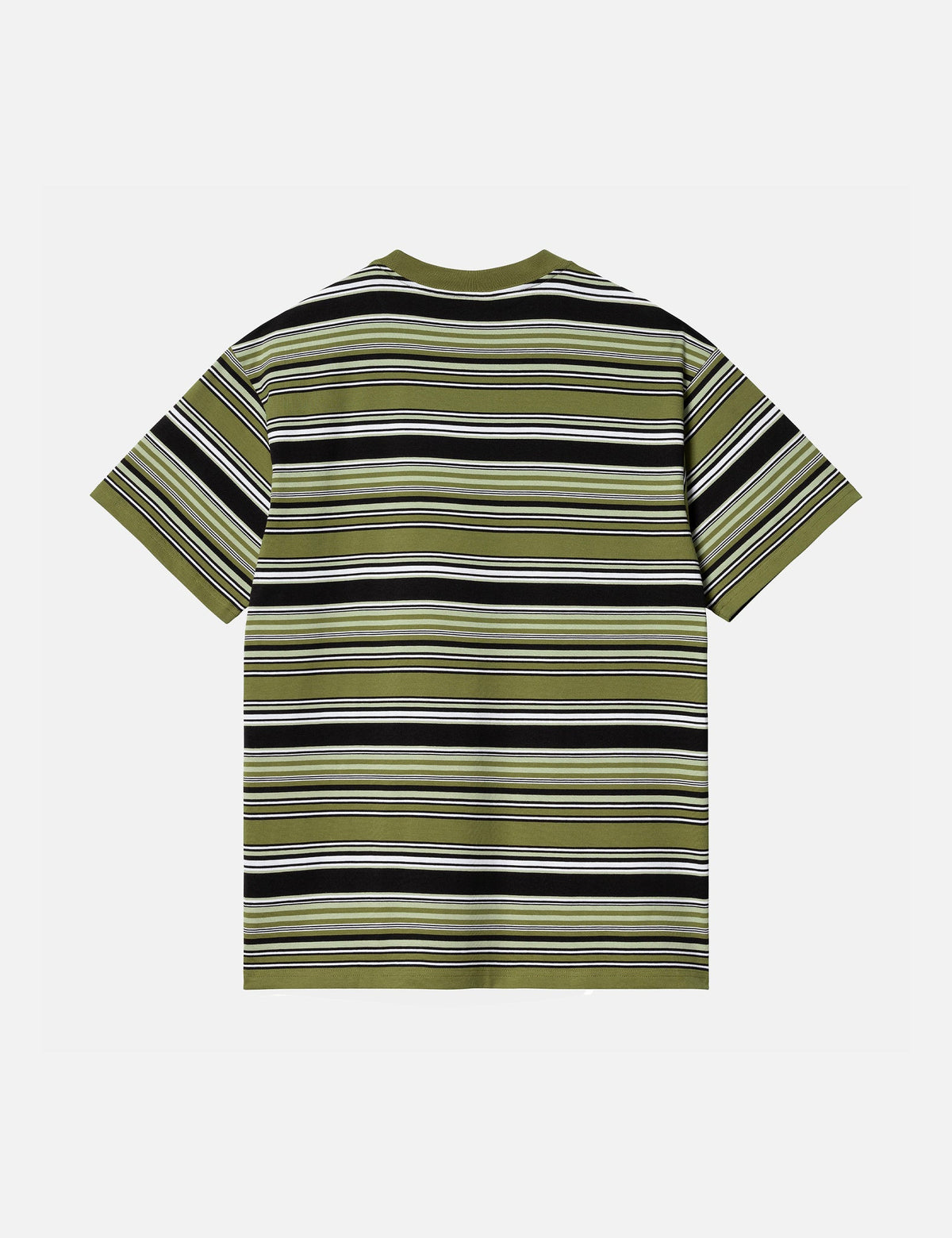 Lafferty T-Shirt (Stripe) - Kiwi Green