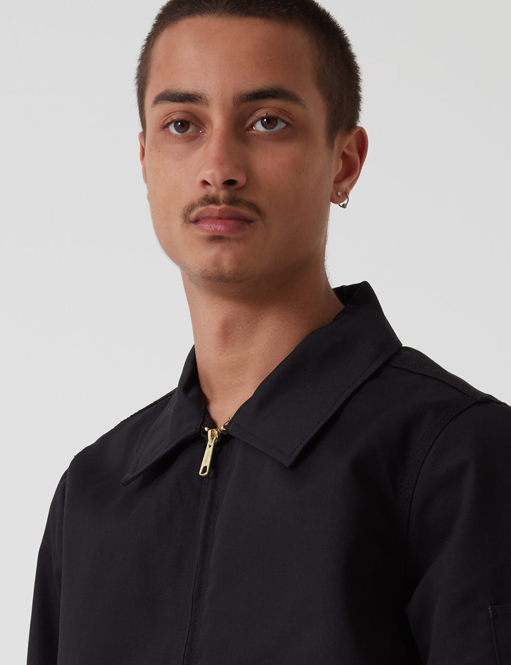 Unlined Eisenhower Jacket - Black