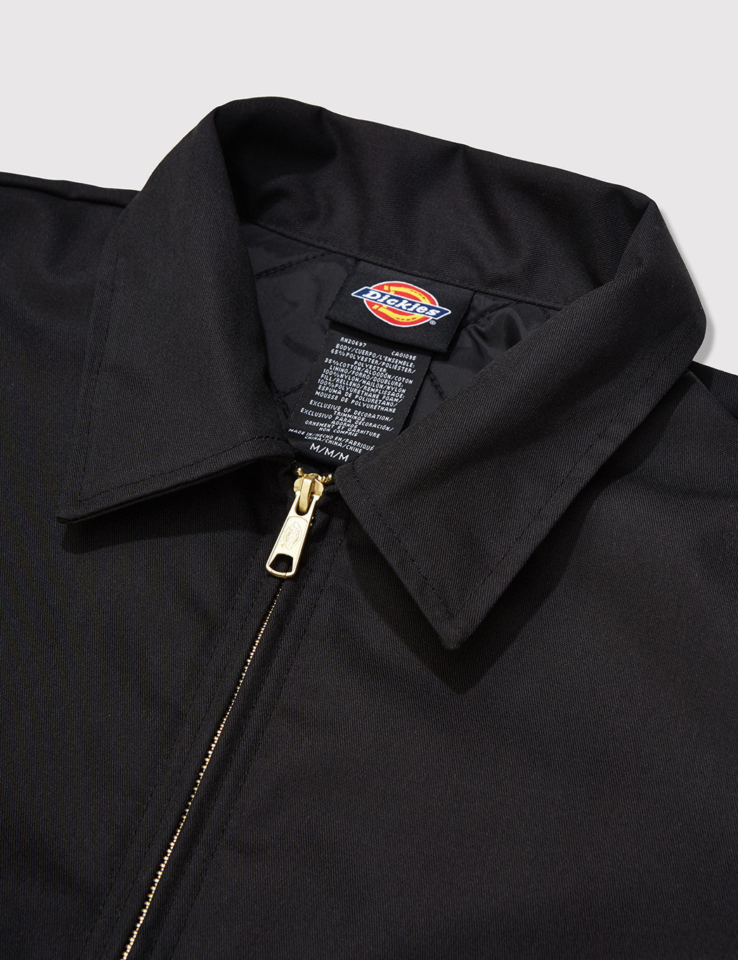 Lined Eisenhower Jacket - Black