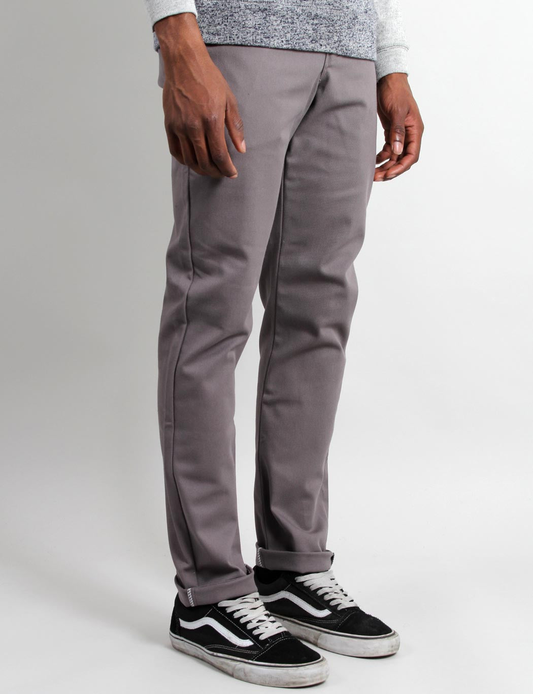 803 Chino Trousers (Slim Skinny) - Gravel Grey