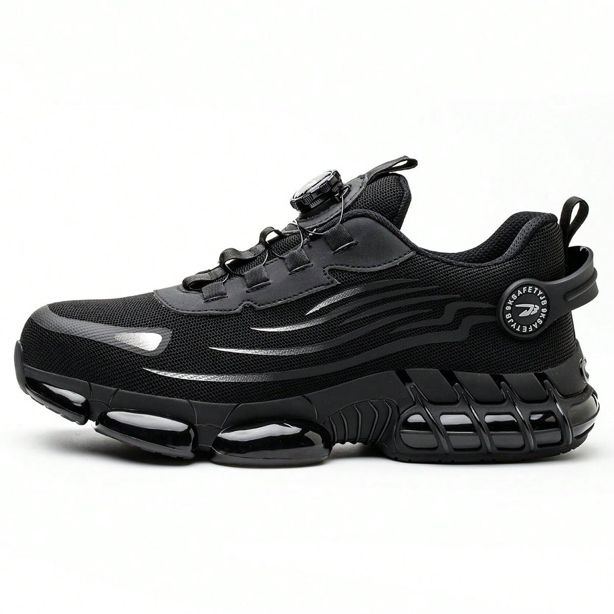 Men's Safety Shoes, Lightweight Breathable Anti-Smash Work Shoes