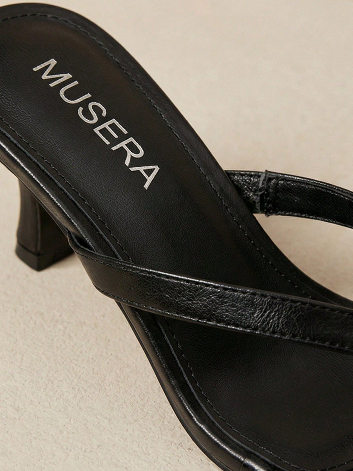 MUSERA Heeled Kitten Sandal Cute Fun Girly