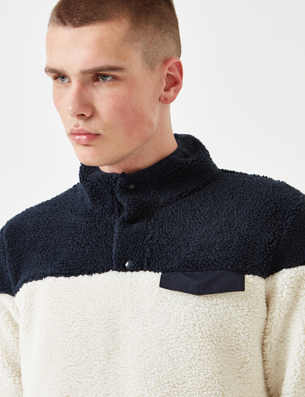 Bernville Fleece Sweatshirt - Cream