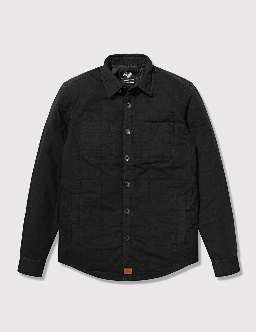 Judson Quilted Over Shirt - Black