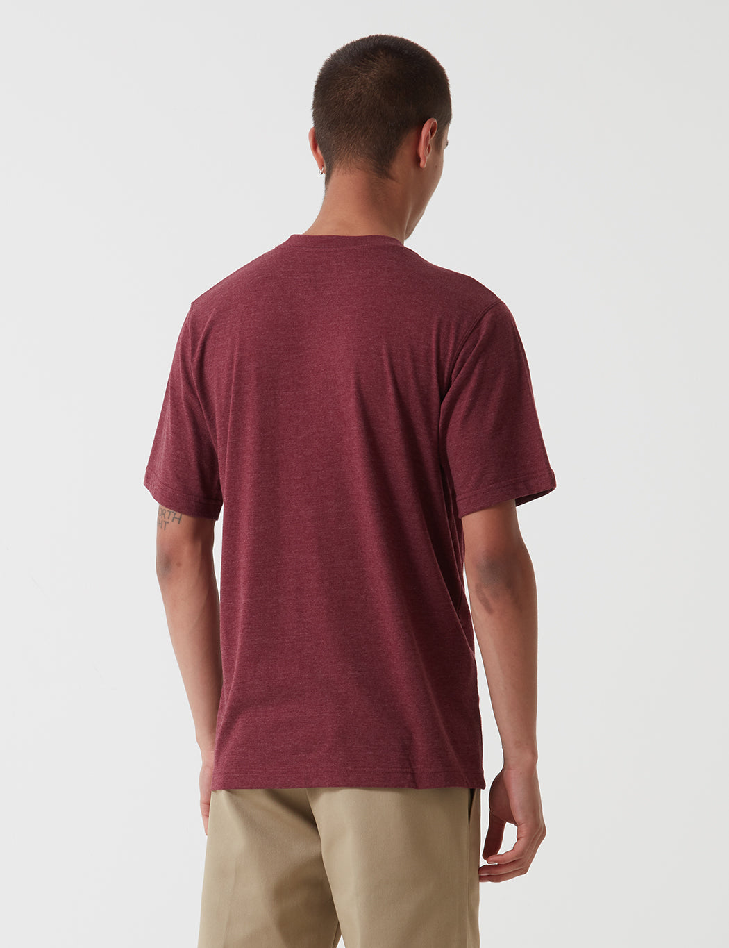 Hastings T-shirt - Heather Burgundy