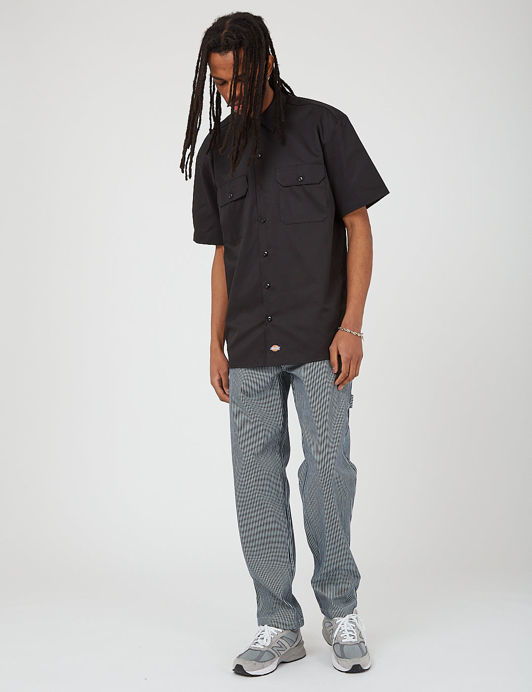 Short Sleeve Work Shirt - Black