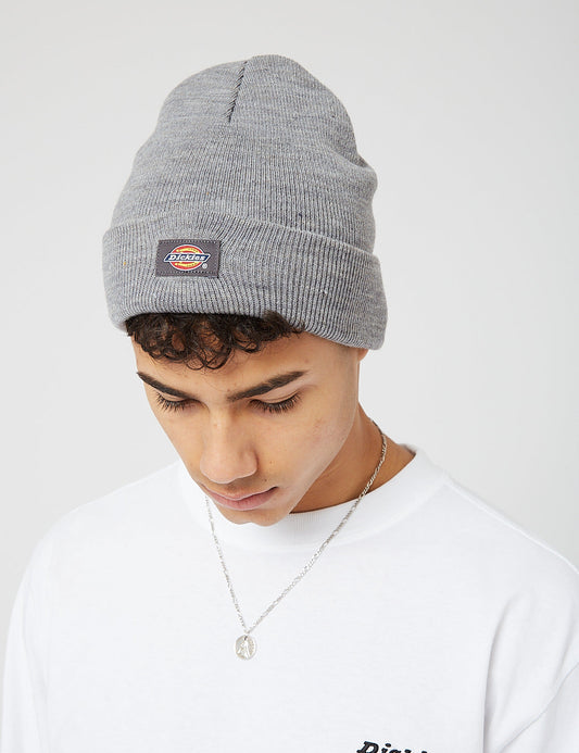 Gibsland Beanie Hat - Grey Melange
