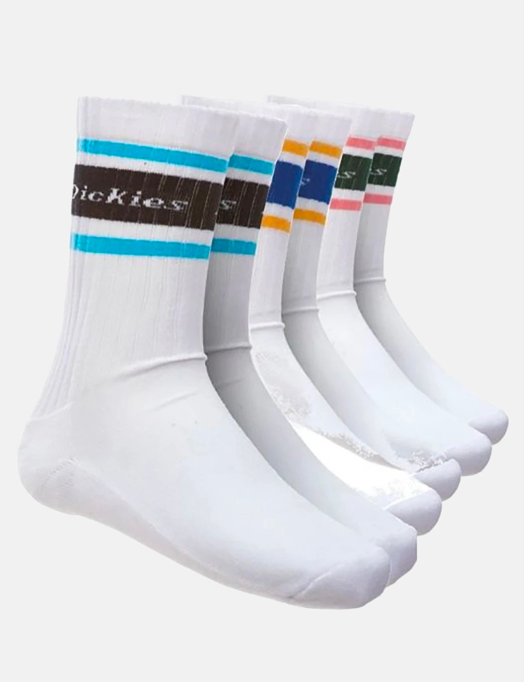 Madison Heights 3-Pack Socks - White/Multi