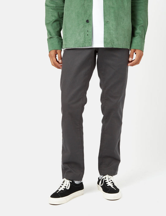Sherburn Trousers (Slim Straight) - Charcoal Grey