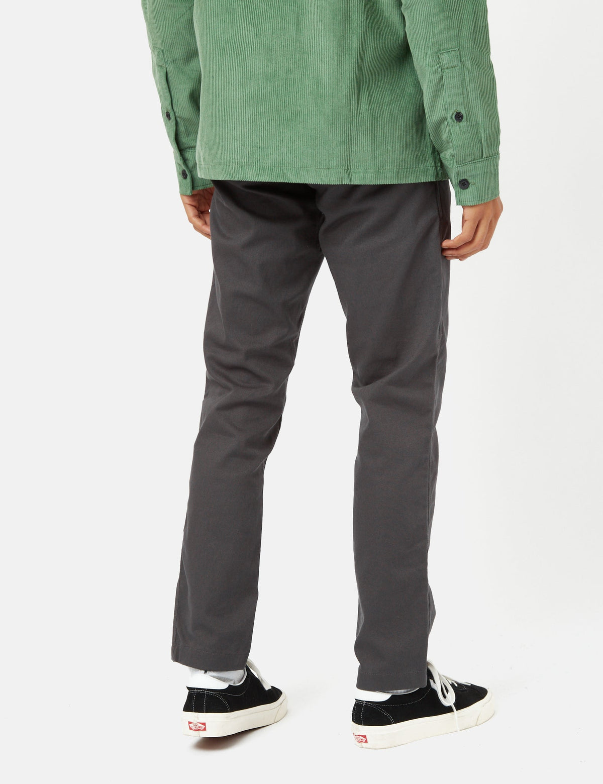 Sherburn Trousers (Slim Straight) - Charcoal Grey