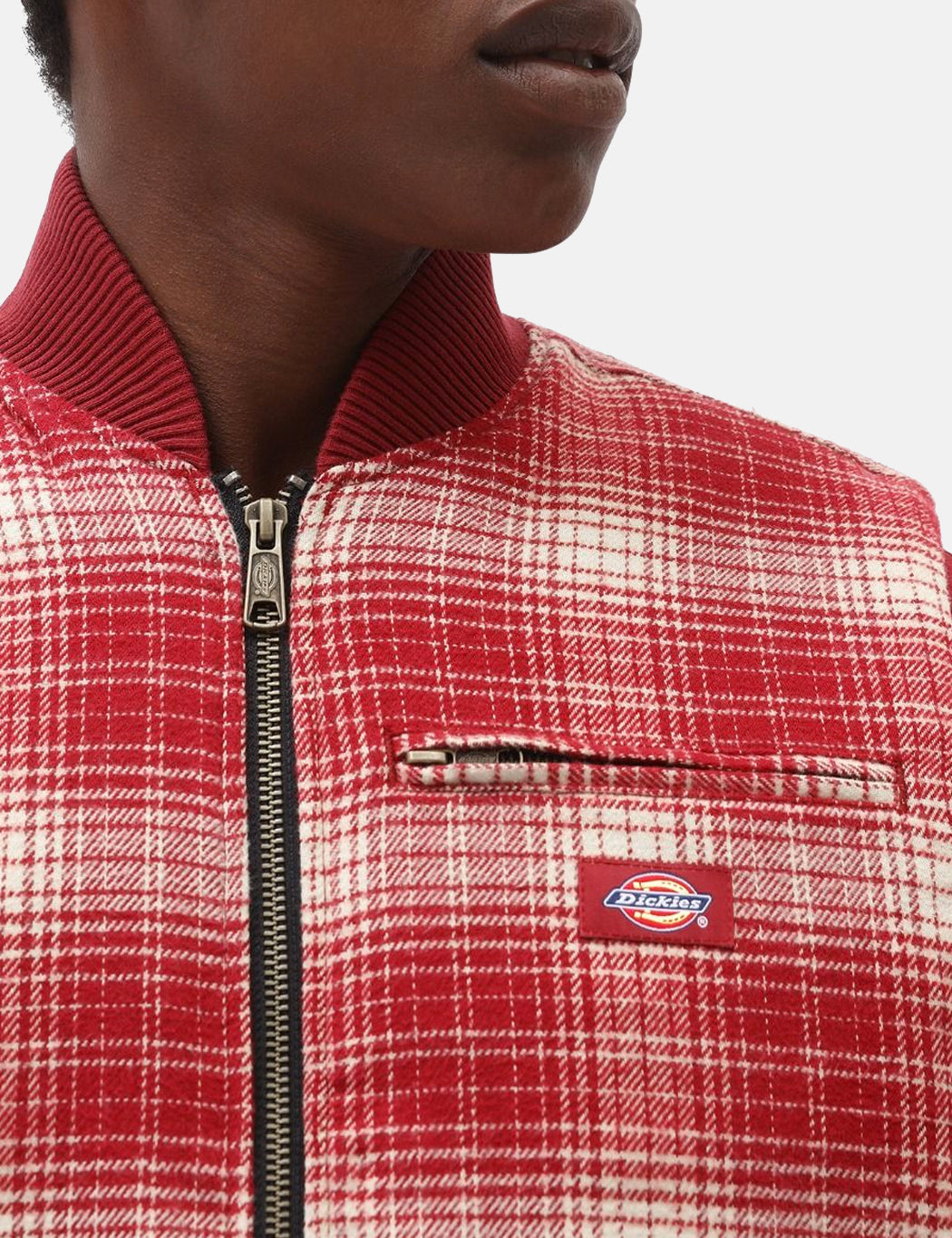 Pedro Bay Vest (Check) - Biking Red