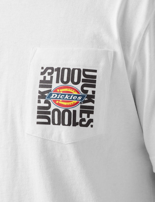 100 Anniversary Logo T-shirt - White