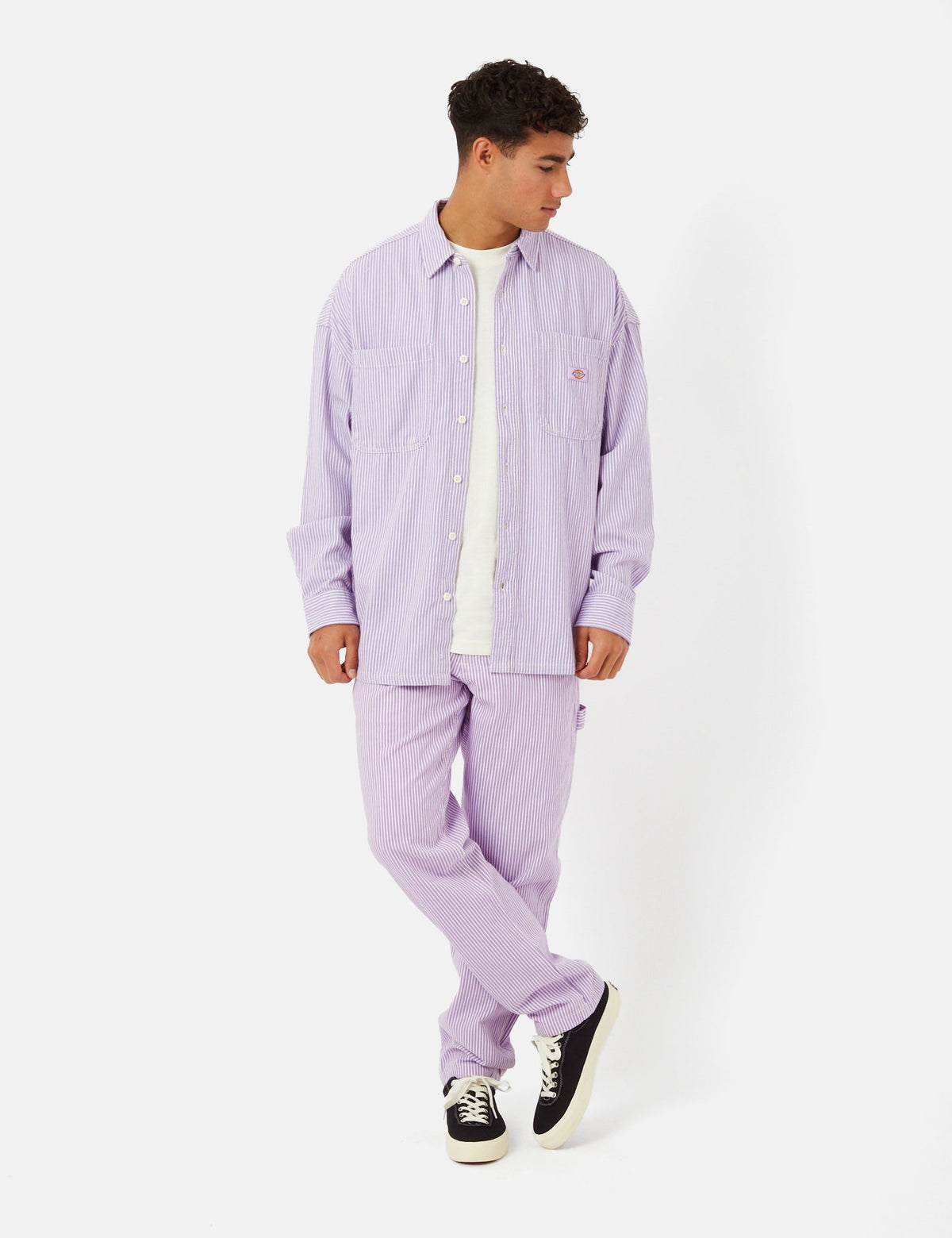 Hickory Over Shirt - Purple Rose