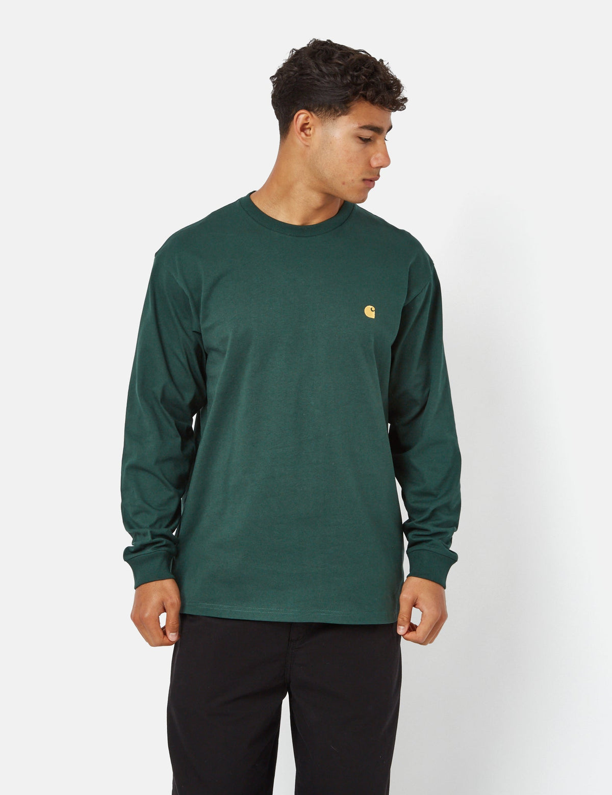 Chase Long Sleeve T-Shirt (Loose) - Discovery Green