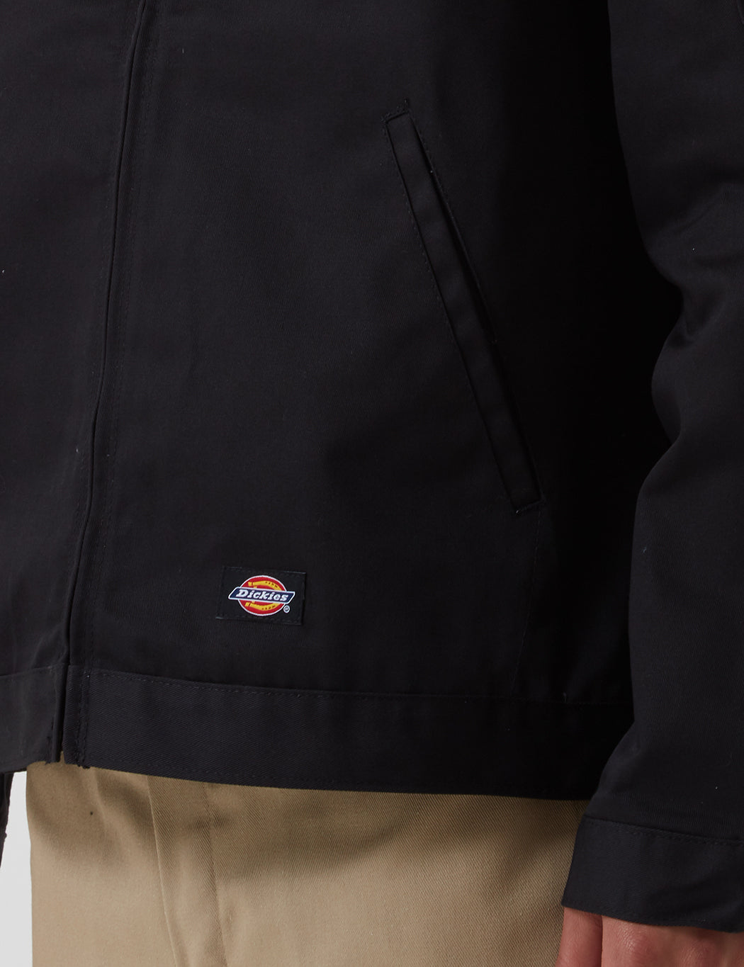 Unlined Eisenhower Jacket - Black