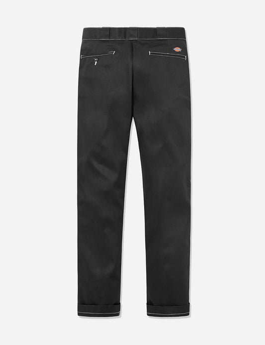 874 Contrast Stitch Work Pant (Relaxed) - Black