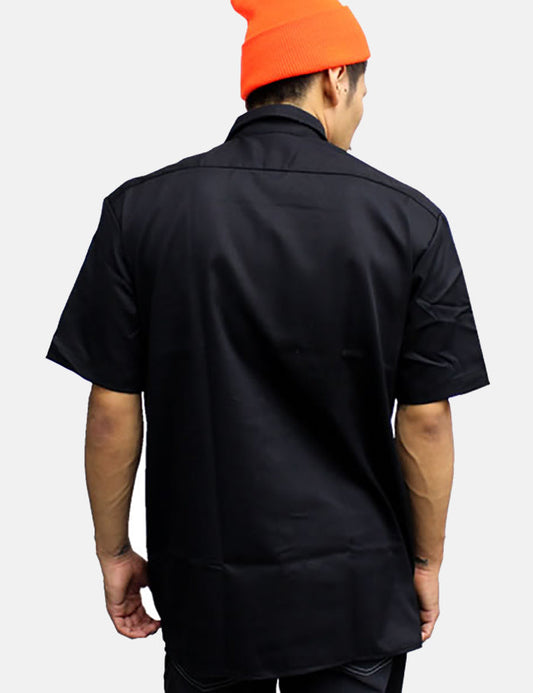 Work Short Sleeve Shirt - Black